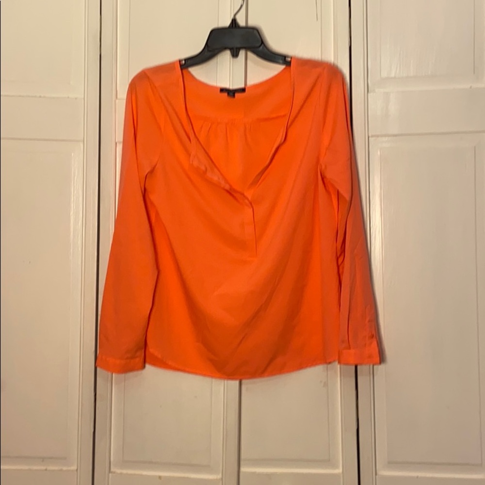 AMERICAN EAGLE OUTFITTERS | orange blouse